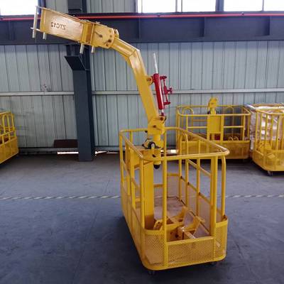 起重機(jī)高空施工吊籃 久恒自制隨車吊吊車頂框 高空施工吊車吊框